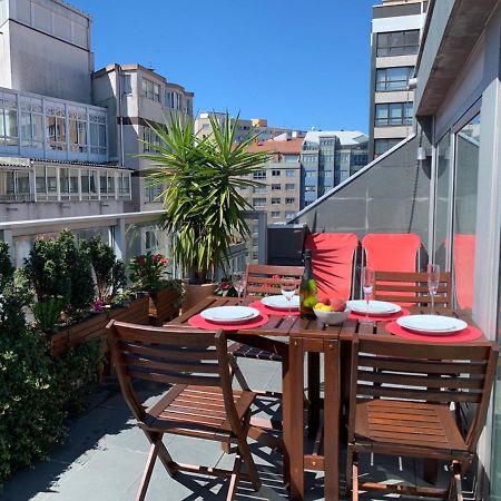 Апартаменты Penthouse With Terrace And Views Near Oza'S Beach Ла-Корунья Экстерьер фото