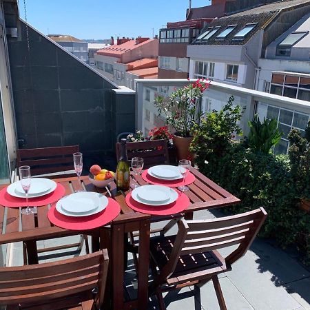 Апартаменты Penthouse With Terrace And Views Near Oza'S Beach Ла-Корунья Экстерьер фото