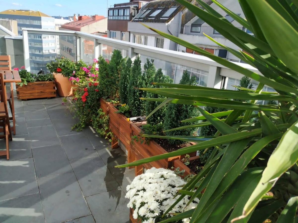 Апартаменты Penthouse With Terrace And Views Near Oza'S Beach Ла-Корунья Экстерьер фото